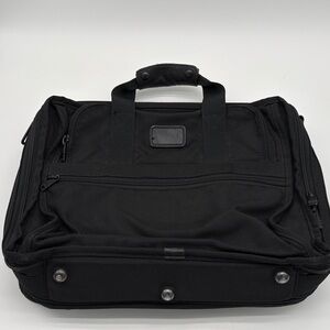Tumi Black Laptop Travel Work Case 16x12